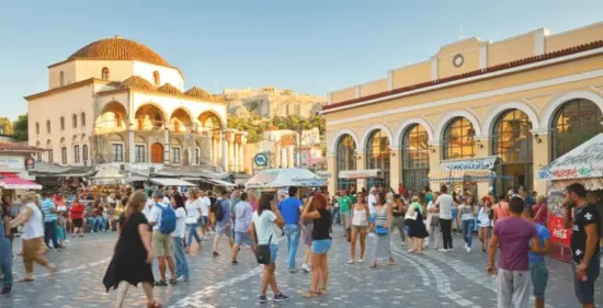 Shopping and Downtown Athens